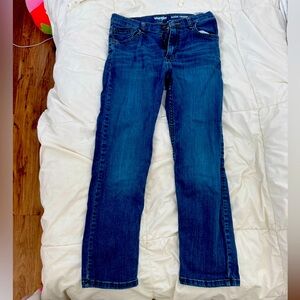 Wrangler Blue Straight Leg Jeans
